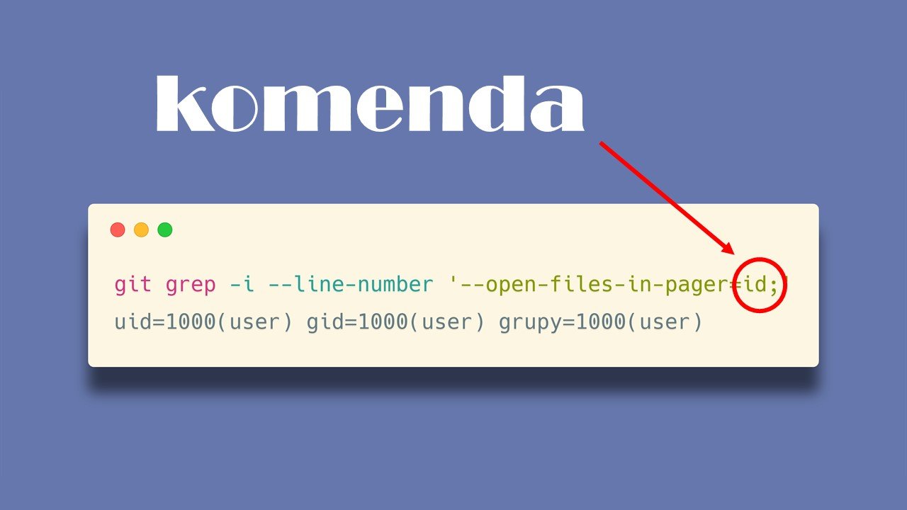 Komenda ID w git grep